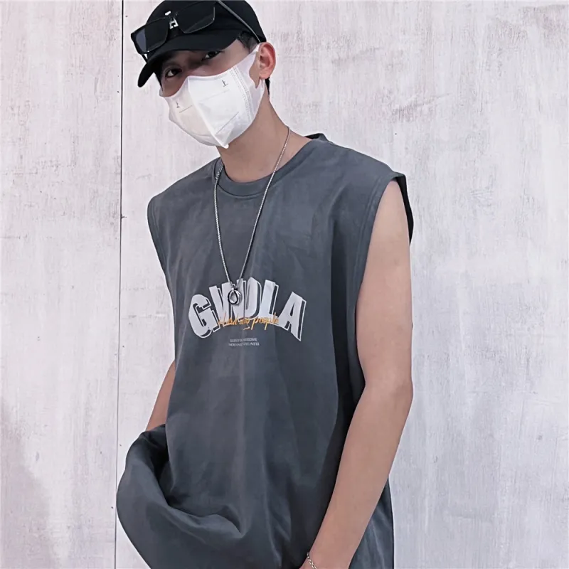 Gwola Tank Tops Unisex-18