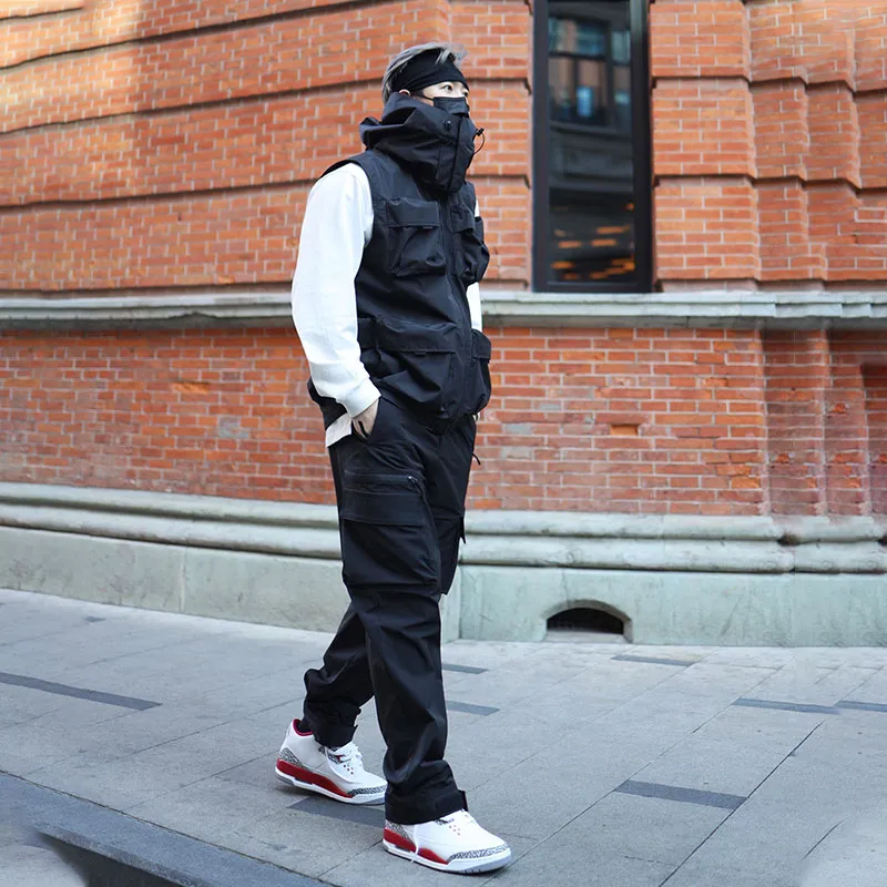 M26D SS22 Cargo Pants Casual Pants Unisex Black-6