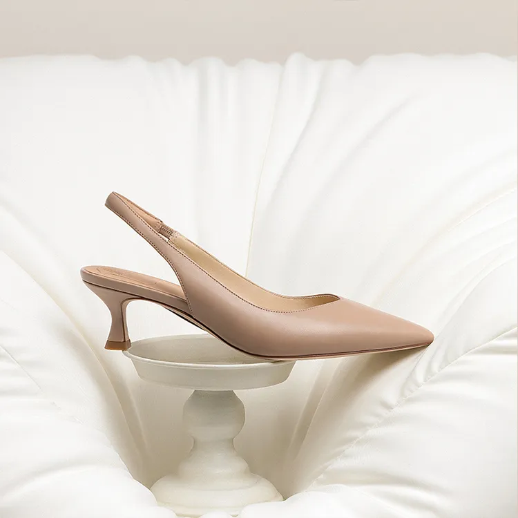 7or9 Lava Cocoa Commute No Pain High Heel Sandal 5cm Women's-7