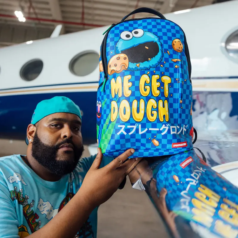 SPRAYGROUND Sesame Street Collaboration Polyester Backpack Regular Unisex Medium Blue-4