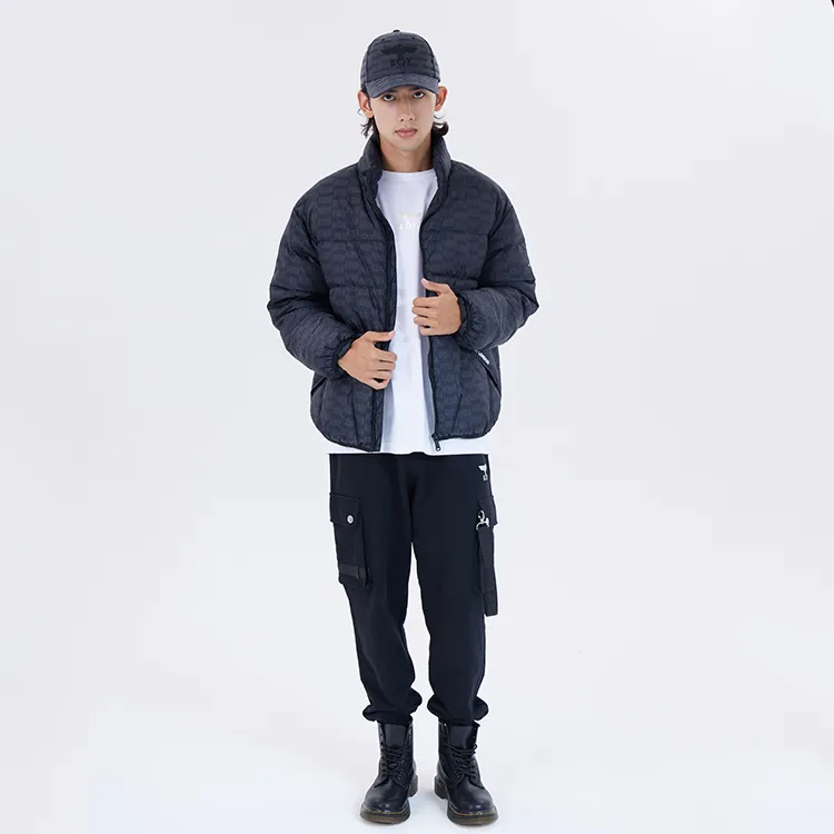 Boy London FW22 Down Jacket Unisex Black-4