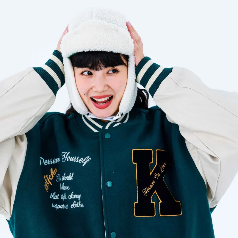 KXLFCHN Baseball Jacket Spring And Autumn Unisex-9