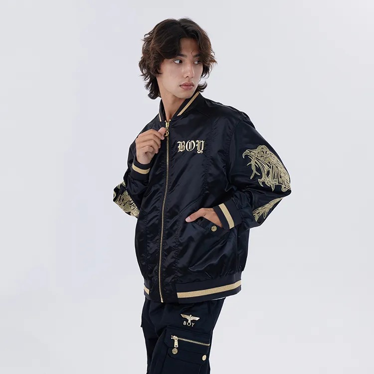 Boy London Baseball Jerseys Unisex Black-4