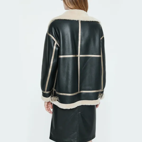 DKNY Jackets Women's Black-3
