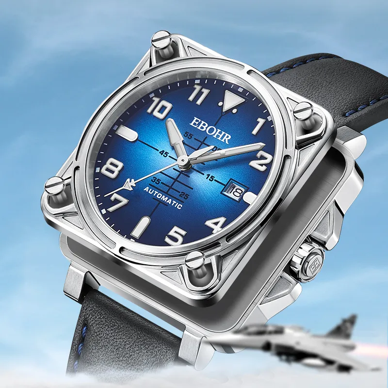 EBOHR Men Fiducial Collection Watch-6