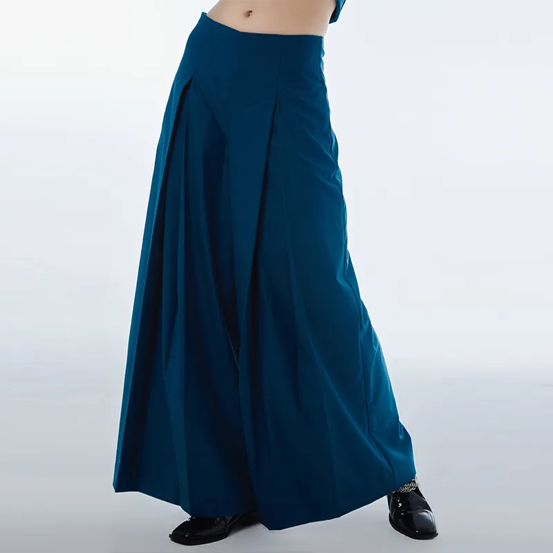 D. MARTINA QUEEN Suit Trousers Women's Royal Blue-3