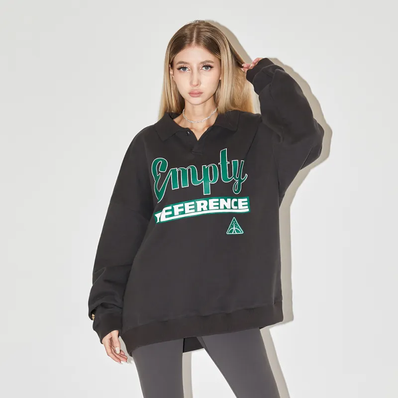 EMPTY REFERENCE Sweatshirt Unisex Charcoal Gray-4