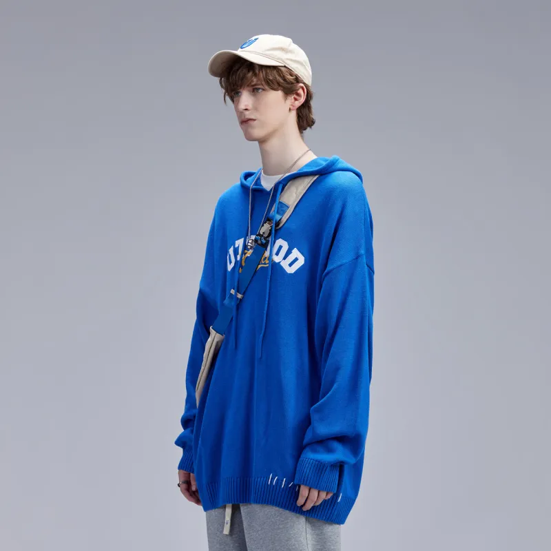 Guuka Sweaters Men Colorful Blue-5