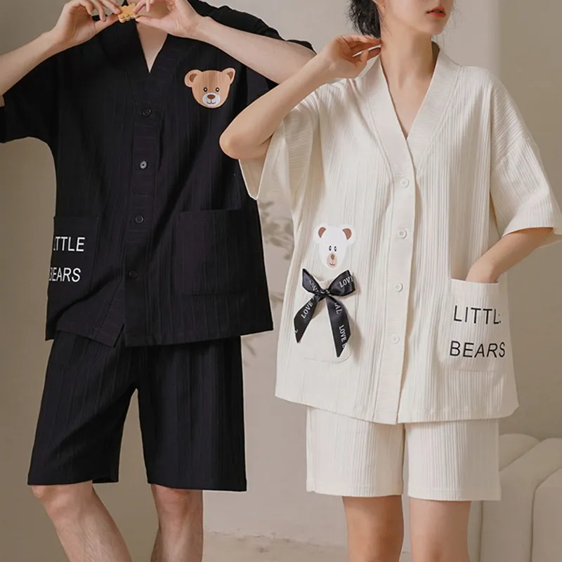 Xiang Ning Pai Unisex Pajama Sets-5