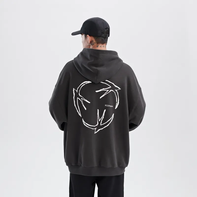 PCLP 2023 Spring Summer Broken Mirror Sweatshirts Unisex-2