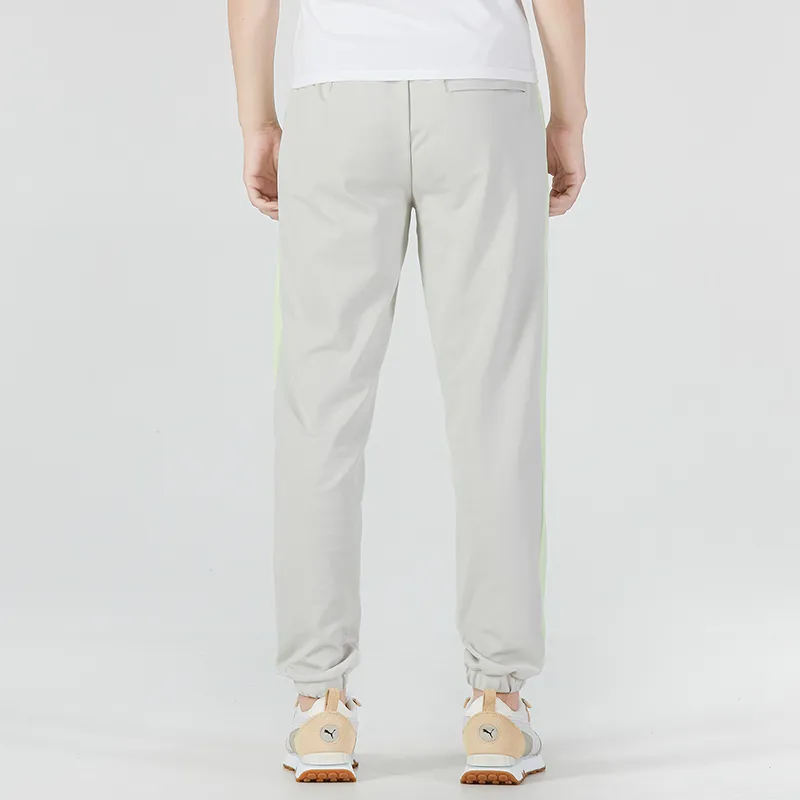 PUMA Knitted Sports Pants Unisex Light Gray-3