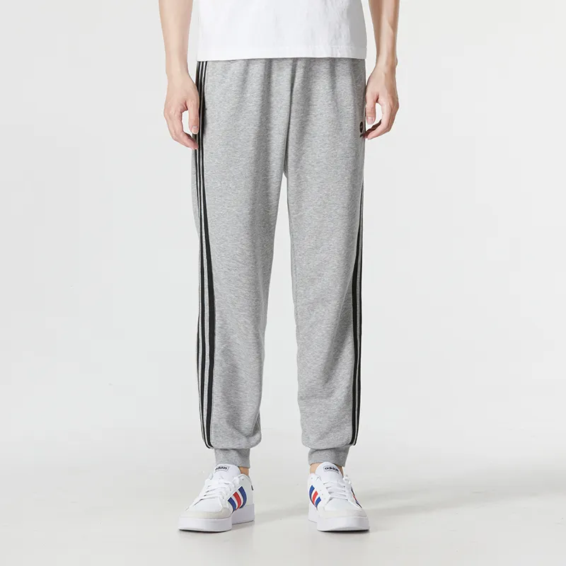 Adidas Neo Knitted Sweatpants Men's Light Gray-3