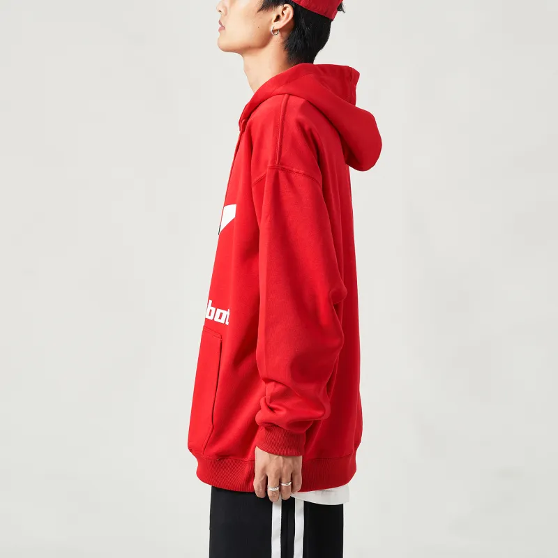 FANBIOU Sweatshirts Unisex Red-5