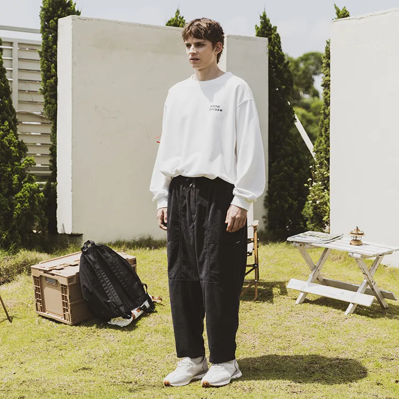 WAYNEXZAVIER Tapered Pants Casual Pants Men's-4