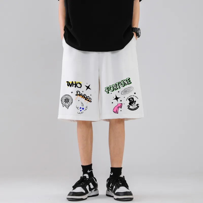 B.X Casual Shorts Unisex-4