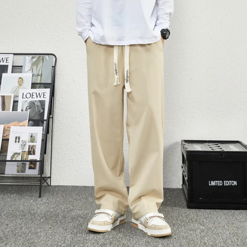 NFWYS Straight Casual Pants Fall Unisex-26