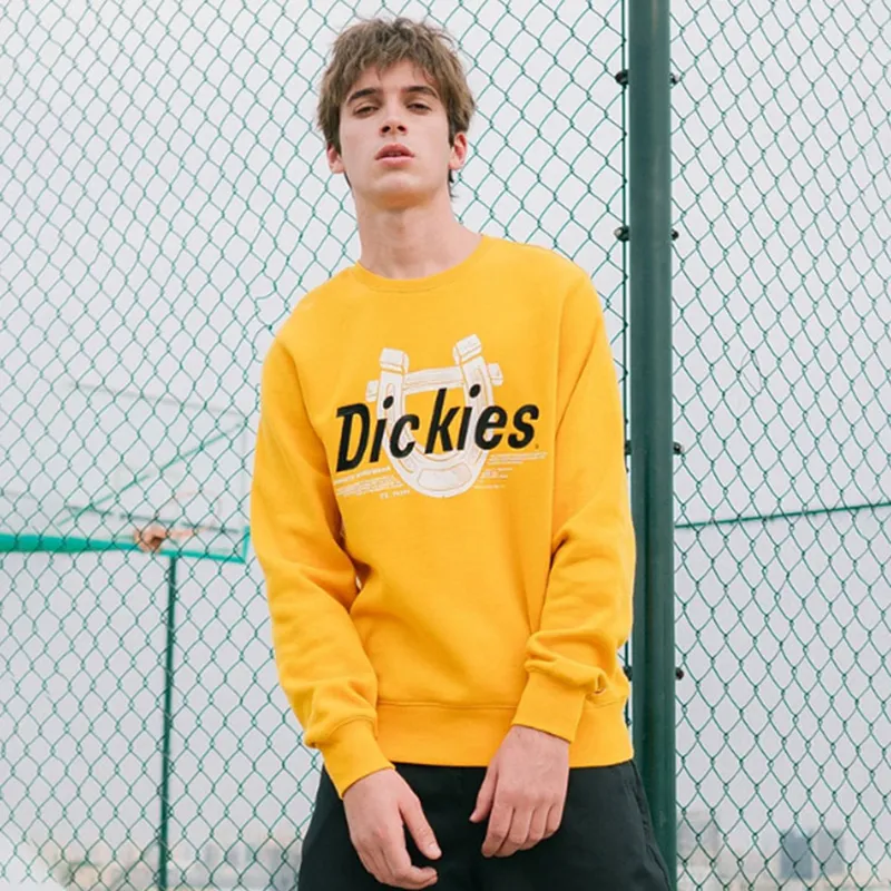 Dickies Sweatshirts Men Ginger Yellow-4