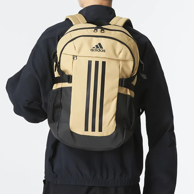 Adidas Polyester Backpack Regular Unisex Light Khaki/Black-2