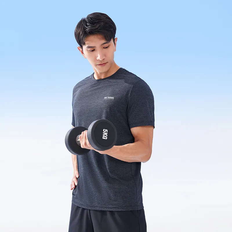 Erke Ice Sense Series T Shirts Men Jet Black-3