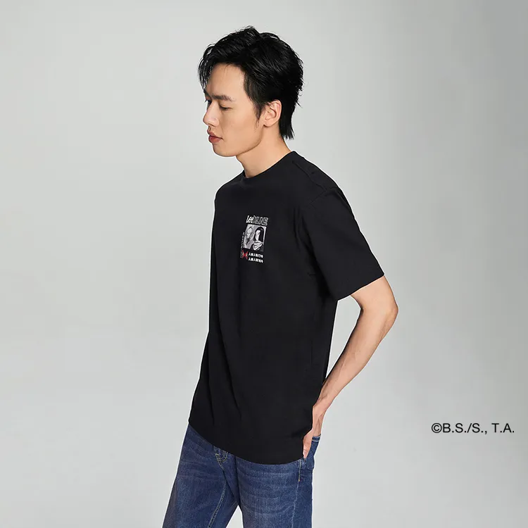 Dragon Ball X Lee X Dragon Ball Co brand T Shirts Men Black-6