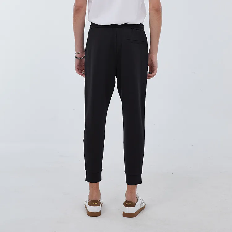 DAVID NAMAN FW22 Thickened Casual Pants Men's Black-6