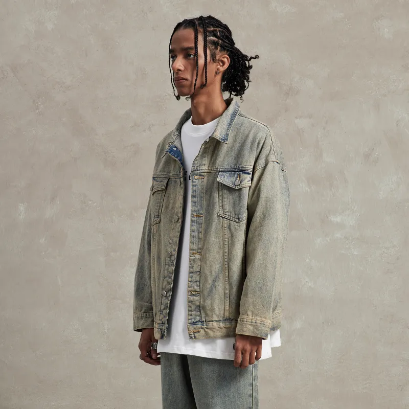 F.I.W FANGIWEN Denim Jacket Unisex-2