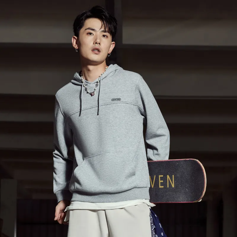 Erke Sweatshirts Men Mica Heather Gray-3