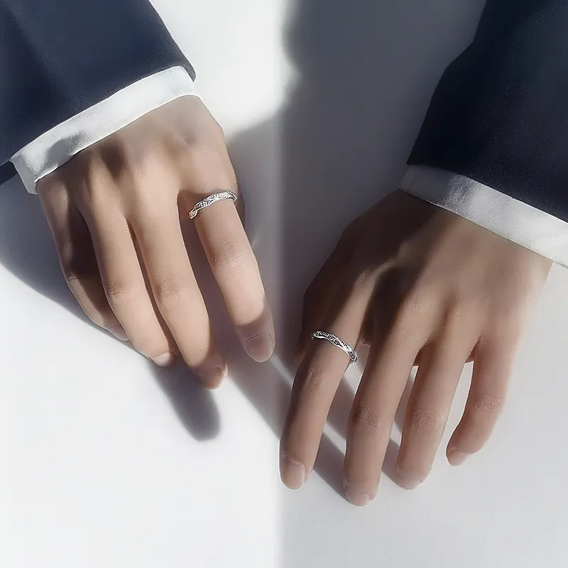 MAGICPOLE 925 Sterling Silver Rings Unisex Silver-1