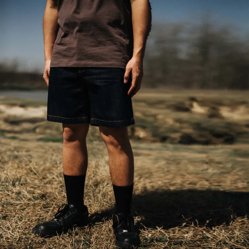 BURNIN Denim Shorts Unisex-8