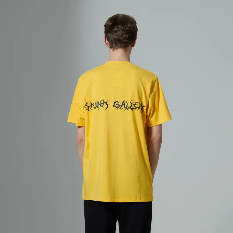 SKUNK GALLERY T Shirt Unisex Yellow-5