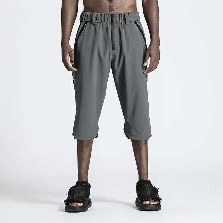 NORVINCY Urban Techwear Zip Pocket Knitted Sweatpants Unisex-9