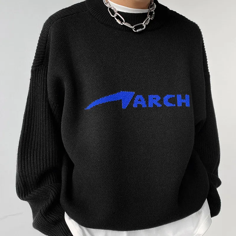 ROARINGWILD ARCH Sweaters Unisex Black-9