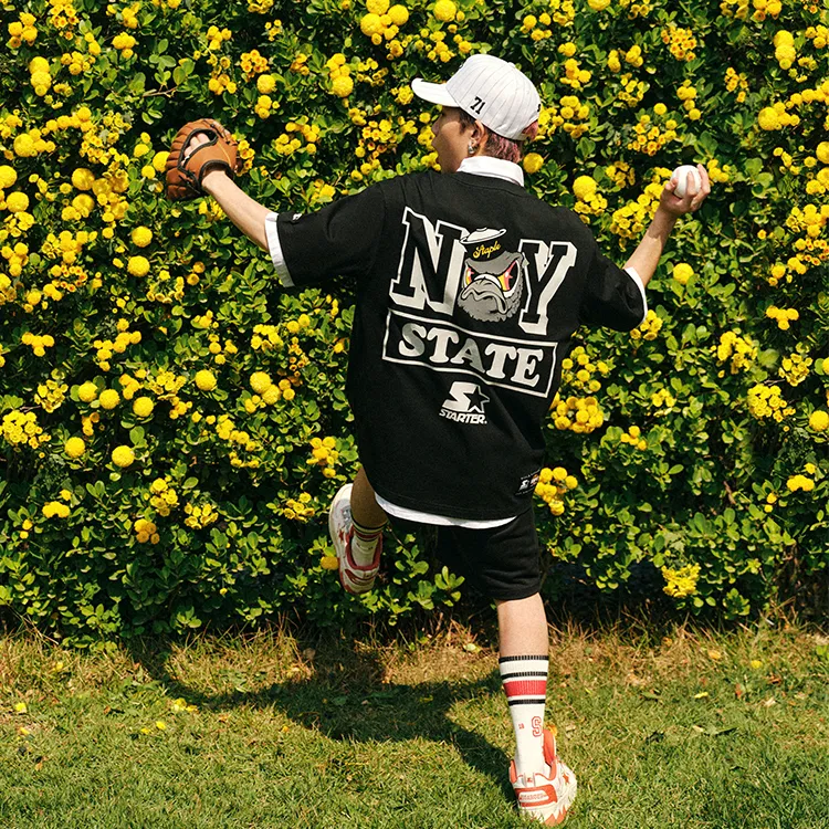Staple X STARTER X Staple T Shirts Unisex Black-3