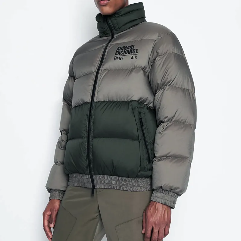 ARMANI EXCHANGE FW22 Down Jacket Men's Dark Gray-3