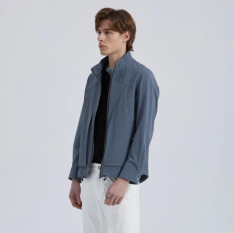 DAVID NAMAN SS22 Jacket Men's Blue-4