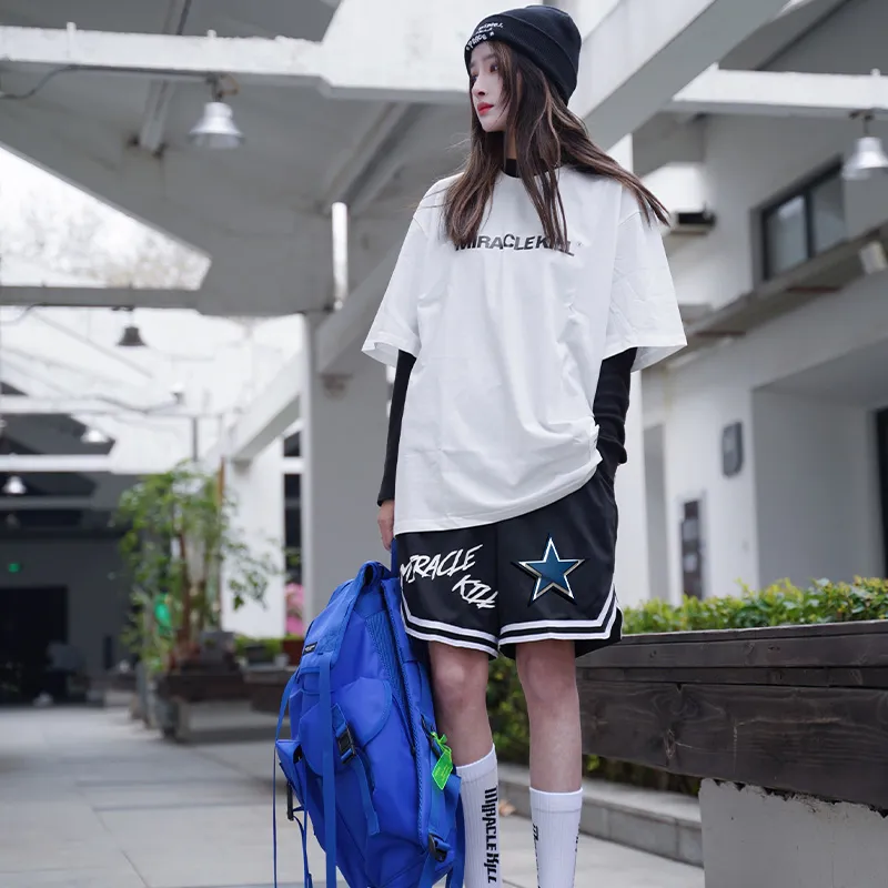 MIRACLE KILL Shorts Unisex Black-2