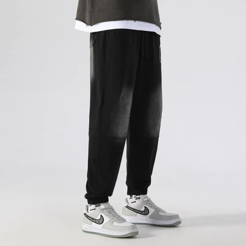 FIDO DIDO Knitted Sweatpants Unisex Black-2