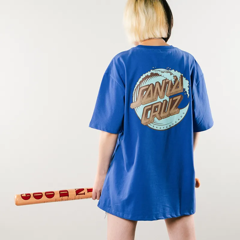 Santa Cruz T Shirts Unisex Royal Blue-2