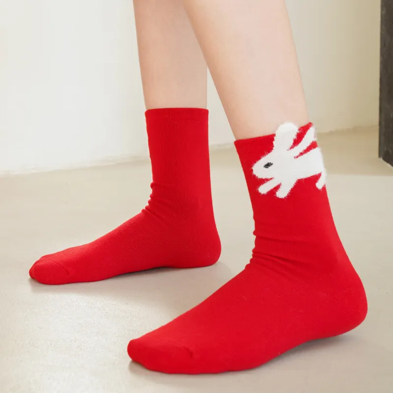 TOOCI Unisex Mid Calf Socks-10