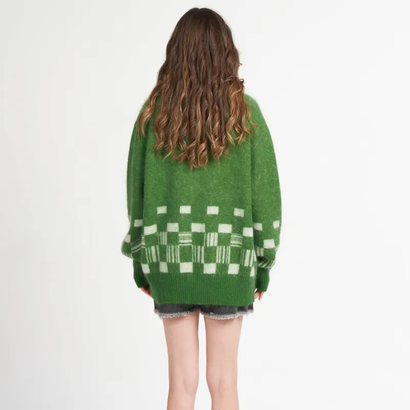 Valeria Obbaco Knitwear Unisex Green-2