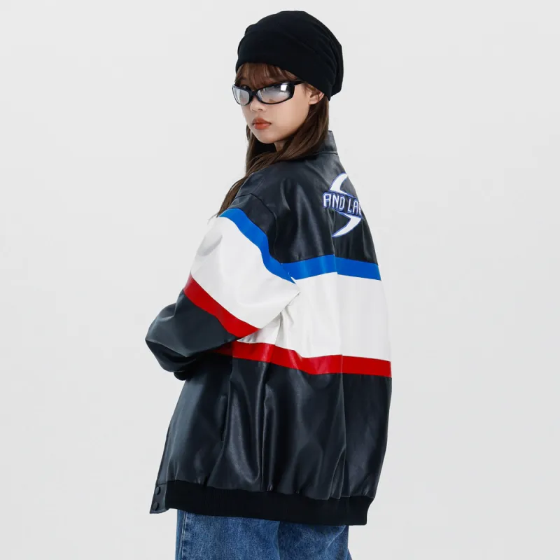 ALL NIGHT DAYS Loose Fit Jacket Unisex-5