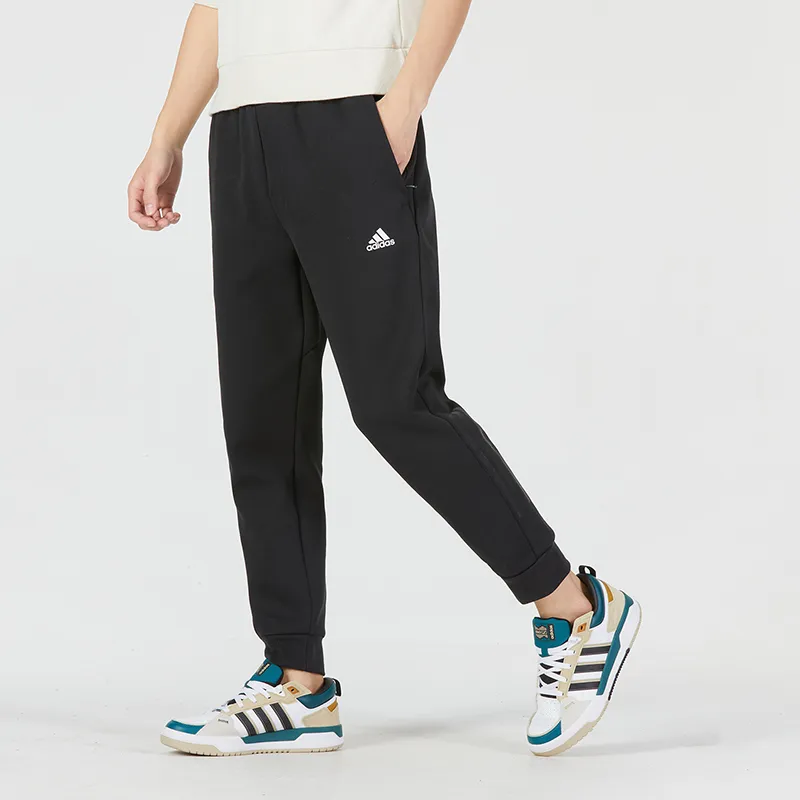 Adidas Sports Pants Men Black-4