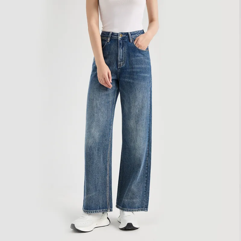 23R+ Wide Leg Jeans Women's Blue-5