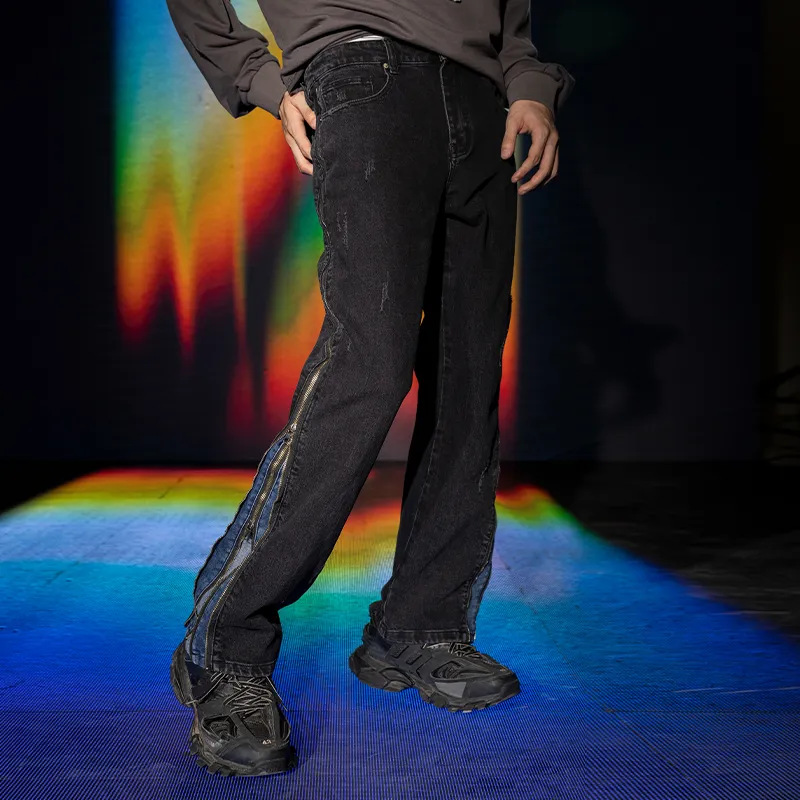 XINYINSU Jeans Unisex-3