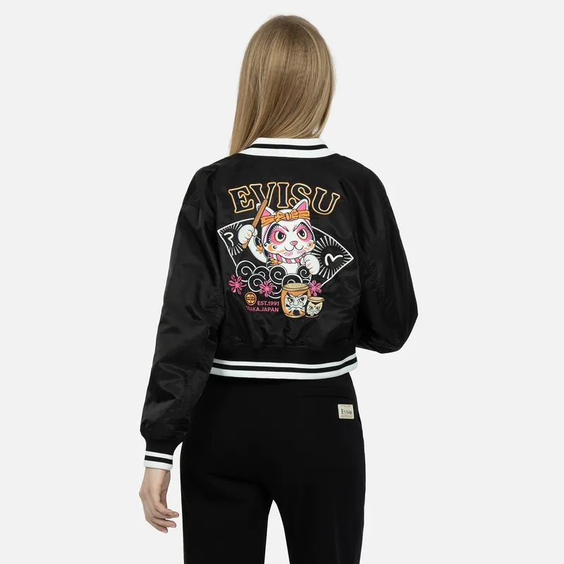 EVISU SS23 Jacket Women's Black-2