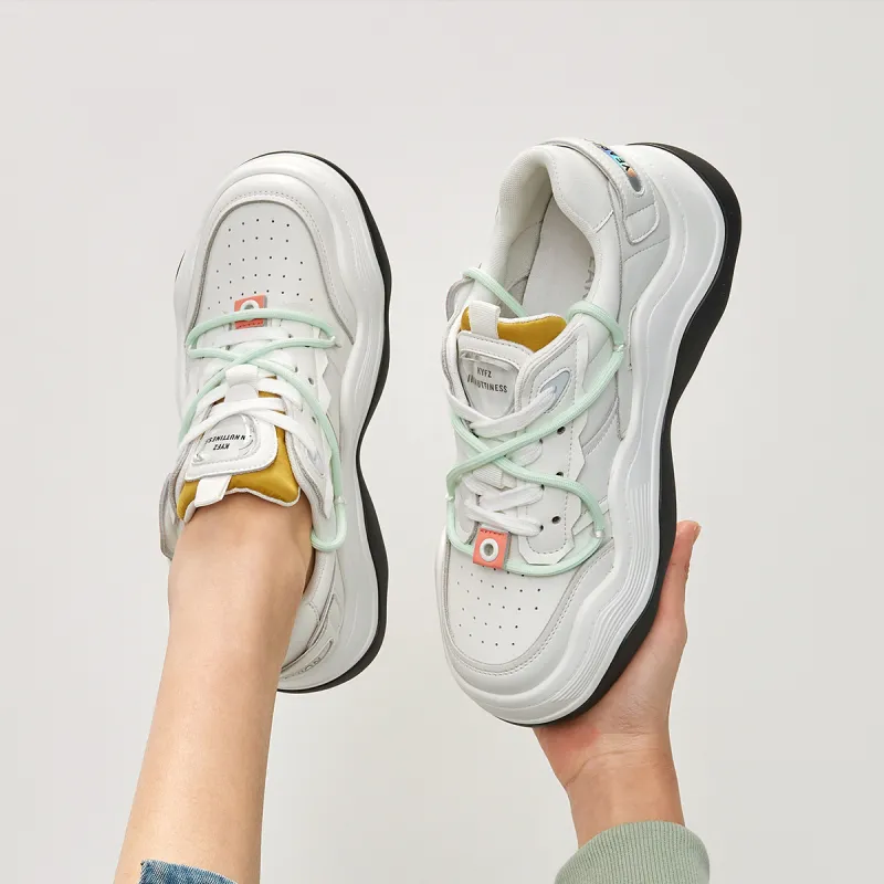 YEARCON Low-Top Stylish Skateboarding Shoes Women's-4