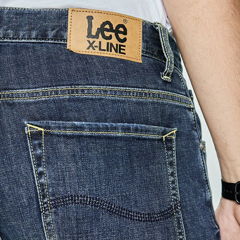 Lee Xline Jeans Men Medium Dark Blue-5