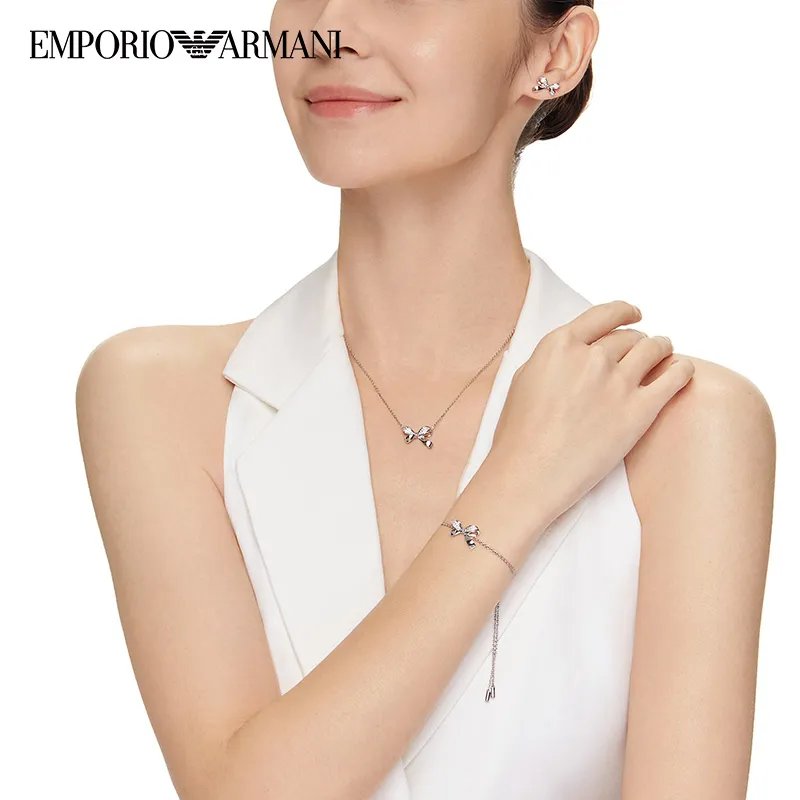 EMPORIO ARMANI Silver Bracelets Women's-1