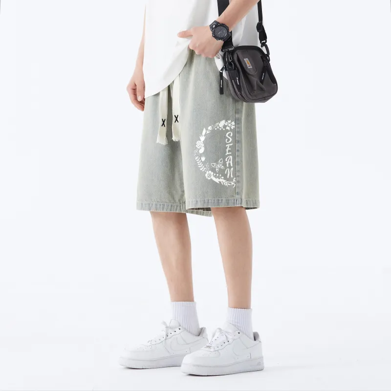 SEANBYSEAN Denim Shorts Unisex-17