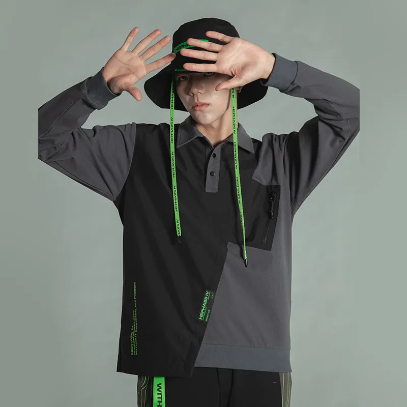 RUNNINWHEEL Polo Shirts Unisex-2